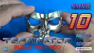 Agora Models Build the T-800 Terminator Pack 1 Stage 10 - Inner Eye Sockets & Right Middle Finger