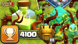 TH12 Trophy Pushing with Overgrowth Spells | Clash of Clans