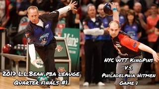 2017 PBA League Quarter Finals #1, Game 1 - NYC WTT KingPins vs Philadelphia Hitmen