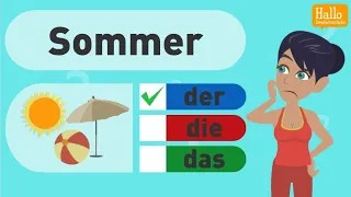 Learn German | German articles: der, die or das? | The rules explained with examples & quiz!
