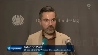 Tagesschau über Untersuchungsausschuss: Ex-Wirecard-Chef Markus Braun