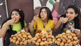 Unlimited Golgappa ( Pani Puri ) Challenge | 100 Golgappa Eating Competition | Golgappa challenge