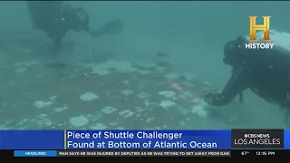 Piece of Space Shuttle Challenger found at bottom of Atlantic Ocean