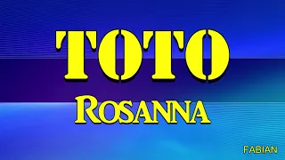 Toto - Rosanna Karaoke