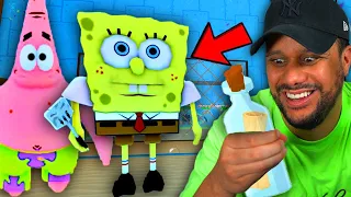 🧽POLICIAL PEIDÃO BARRY VIROU O BOB ESPONJA NO ROBLOX!