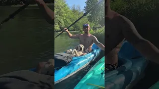 Missing Dog Enjoys River Float Trip Before Being Reunited with His Owners || ViralHog