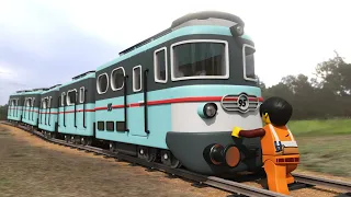 Lego Stops the TRAIN! (Accident Will Happen)