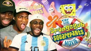 GOOFY GOOBER ROCK!!! First Time Reacting To THE SPONGEBOB SQUAREPANTS MOVIE 🧽 | MOVIE MONDAY