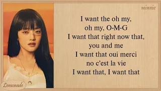 (G)I-DLE I Want That Lyrics