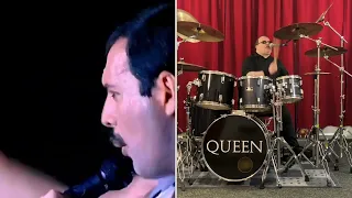 Queen - Heaven For Everyone  (Mark Brydon Remix & Drum Cover)