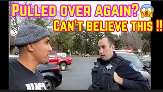 Cop Pulls Me over For stock Exhaust then this happened!! * SMH