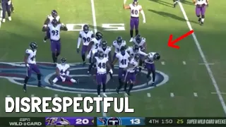 NFL Most DISRESPECTFUL Moments