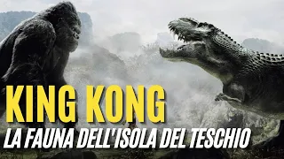 KING KONG: la fauna dell'ISOLA DEL TESCHIO (Megaprimatus, Vastatosaurus e altri)