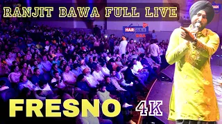 Ranjit Bawa Full Live 4K Coverage Fresno | Sidhu Productions Punjabi Live Show California