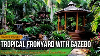 Front yard With Gazebo : Transform Your Outdoor Space into a Lush Tropical Haven