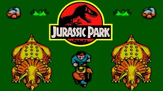 Jurassic Park (Парк Юрского Периода) Полное прохождение с комментариями на русском [NES / Денди]