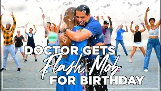 Doctor Gets Flash Mobbed After Missing Birthday Because of Covid!