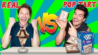 POP TART VS REAL FOOD