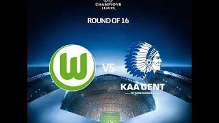 Wolfsburg vs Gent - Champions League 15/16