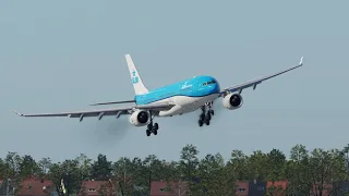 Airbus,A330-300 KLM,EDDL,X-Plane 12