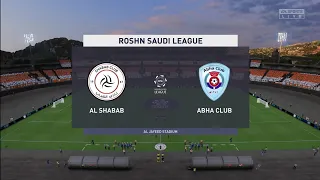 FIFA 23 | Al Shabab vs Abha Club - Roshn Saudi League | Gameplay