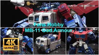 Fans Hobby MB-11 God Armour + MB-06 Power Baser | Master Piece God Ginrai Unboxing Q.Review 179