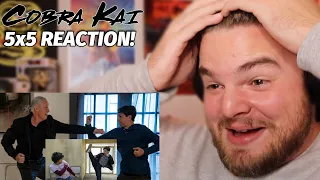 Cobra Kai 5x5 "Extreme Measures" REACTION!