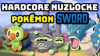 Pokemon Sword Hardcore Nuzlocke (No items, No overleveling)