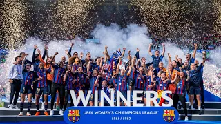 FC Barcelona Femení - UWCL Winners 22/23