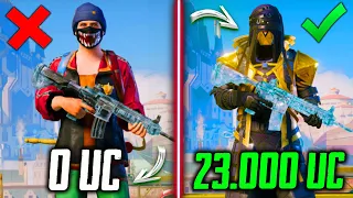 УДАЧНАЯ ПРОКАЧКА АККАУНТА на 23000 UC В PUBG MOBILE! ПРОКАЧАЛ ЛЕДНИК В ПУБГ МОБАЙЛ! ПРОКАЧАЛ АККАУНТ