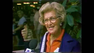 Eleanor Schano reports for WPEC-TV News (circa 1980)