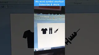 ms word symbol shortcut #computertricks #mswordtricks #shortvideo #tricks #newshorts #trandingshorts