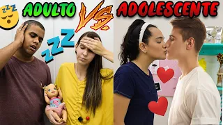 ADULTO VS ADOLESCENTE! - JULIANA BALTAR