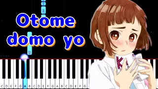 Otome-domo yo. - Araburu Kisetsu no Otome-domo yo. OP - Piano Arrangement (Synthesia) by TAM