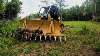 Rake And Bake!  Land Leveling with the Cat D3 and Root Rake!