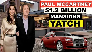 BEATLES Sir Paul McCartney Career Family, Wife, Girlfriends, Cars, Mansions, $1.2 billion .2024