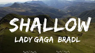 Lady Gaga, Bradley Cooper - Shallow (Lyrics)  || Wesley Music