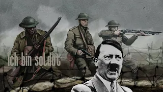 Адольф Гитлер спел немецкую антивоенную песню "Ich bin soldat"