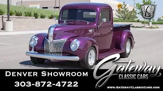 1941 Ford F100 Pickup - Denver Showroom #548 Gateway Classic Cars