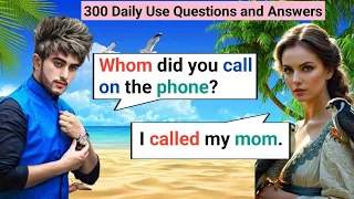 Daily Use English Questions And Answers | English Conversation Practice | English Speaking