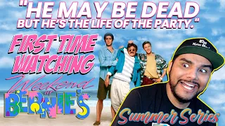 Weekend At Bernie's (1989) *FIRST TIME WATCHING* || DEAD GUY PARTY'S HARD!