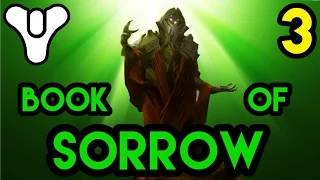 Book of Sorrows Verse 3 Destiny Lore | Myelin Games