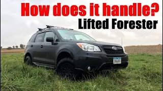 Handling after the 2" Lift - Lifted Subaru