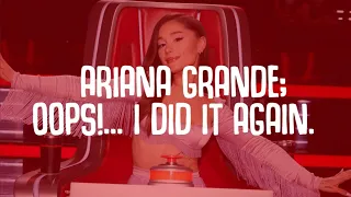 Ariana Grande - Oops! ... Did It Again [Live at The Voice USA] (Lyrics)