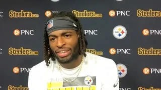 Najee Harris surprised to learn media attends Steelers practice