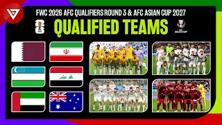 🔴 6 Teams Qualified for FIFA World Cup 2026 AFC Asian Qualifiers Round 3 & AFC Asian Cup 2027