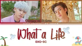 EXO-SC - What a Life Lyrics Color Coded (Han/Rom/Eng)