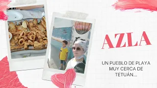 PASAMOS EL DÍA EN AZLA 🏖️ OS ENSEÑO UN RESTAURANTE A PIE DE PLAYA