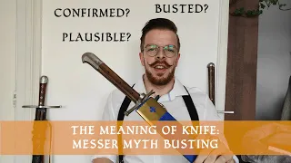 The meaning of knife: messer myth busting