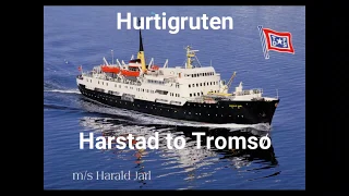 Video 516, Hurtigruten, ms Harald Jarl  Harstad to Tromso, 3 May 1999